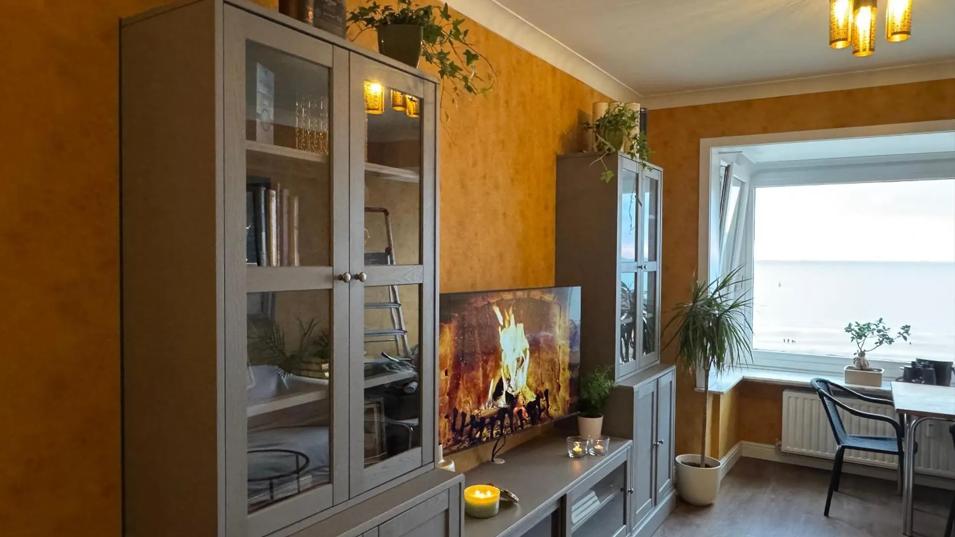 Ruime Studio Frontaal Zeezicht Aaa Locatie Остенде Бельгия